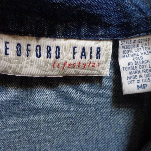 VINTAGE EMBROIDERED DENIM JACKET MP - Picture 6 of 6